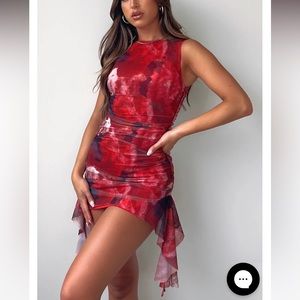 White Fox midnight affair rose spritz dress